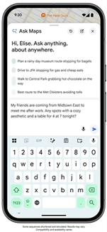 Google Ask Maps AI Annoucement